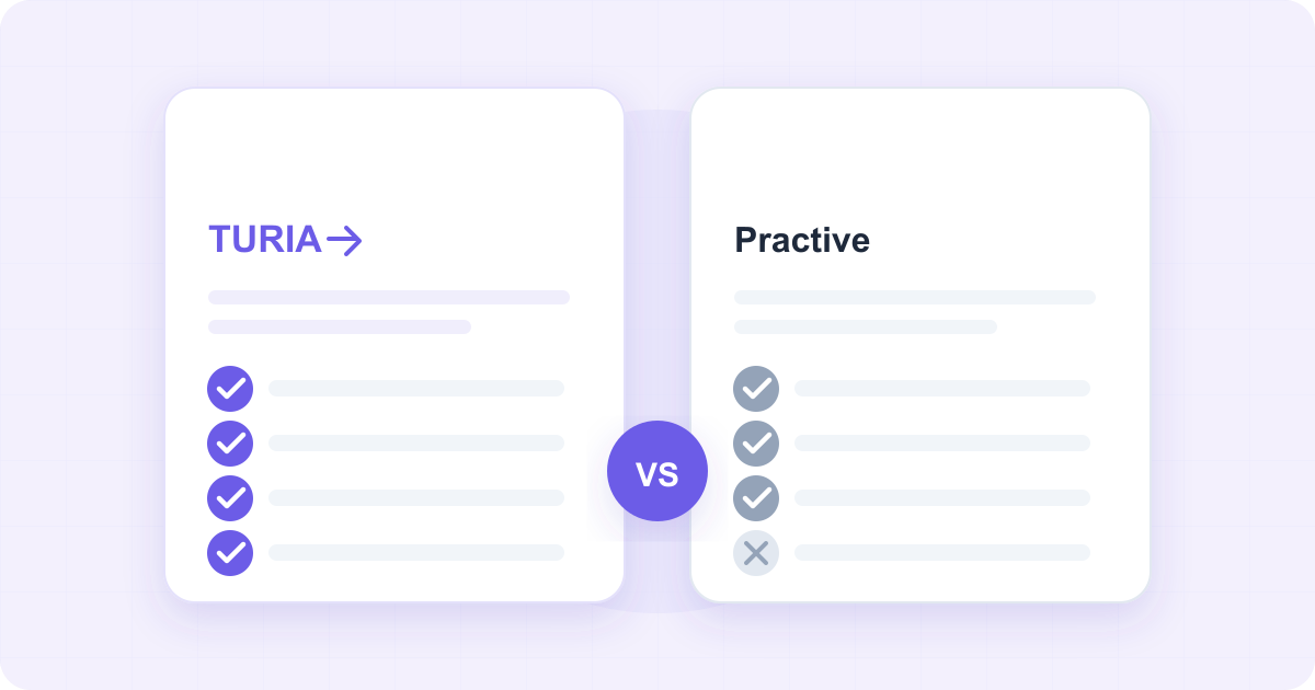Turia vs. Practive: Comparison